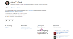 Desktop Screenshot of jtclark.ca